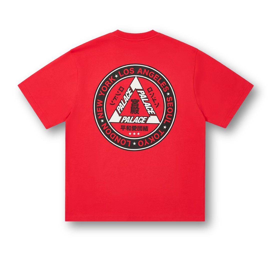 Palace Hi Ya T-Shirt Tomato Red