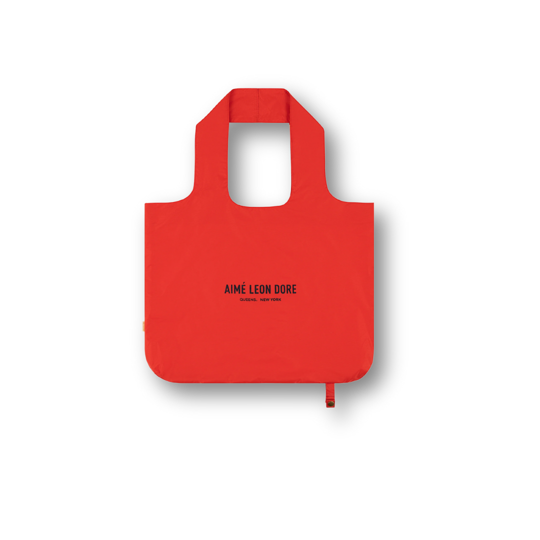 Aimé Leon Dore Packable Nylon Tote Equestrian Red