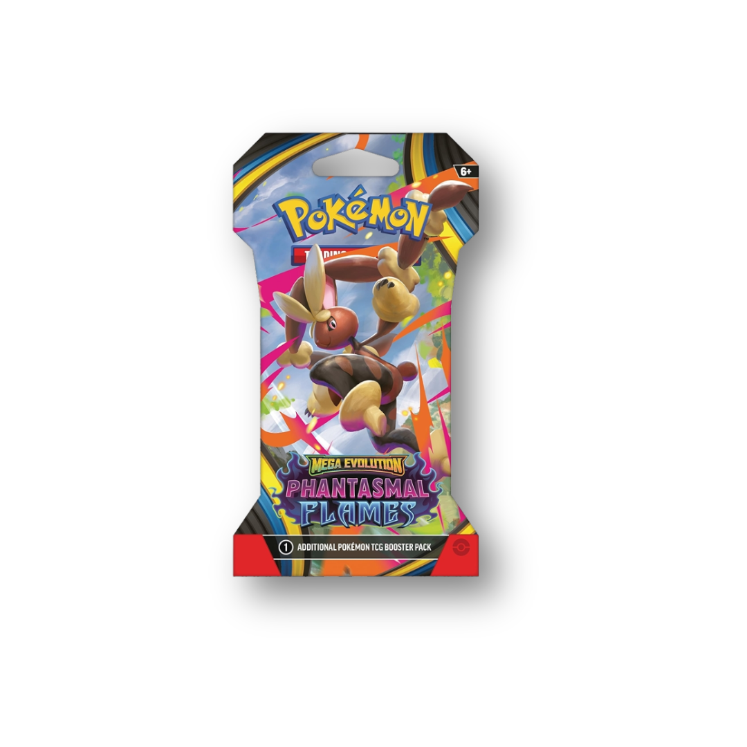 2025 Pokémon Mega Evolution Phantasmal Flames Mega Lopunny Booster Pack