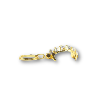 Supreme Fronts Keychain Gold