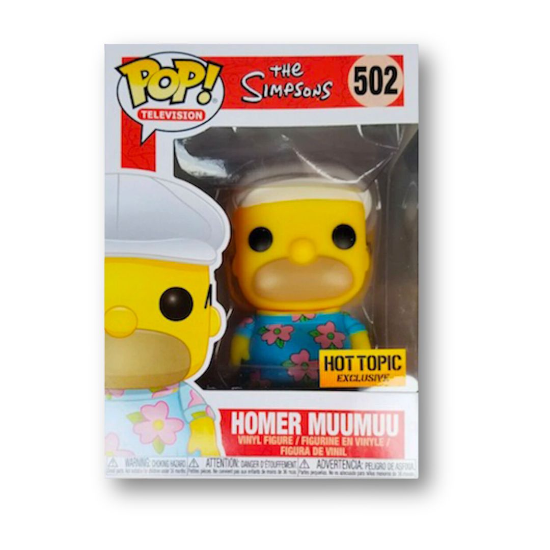 Funko Pop! Television The Simpsons Homer Muumuu (Hot Topic Exclusive Figure) #502
