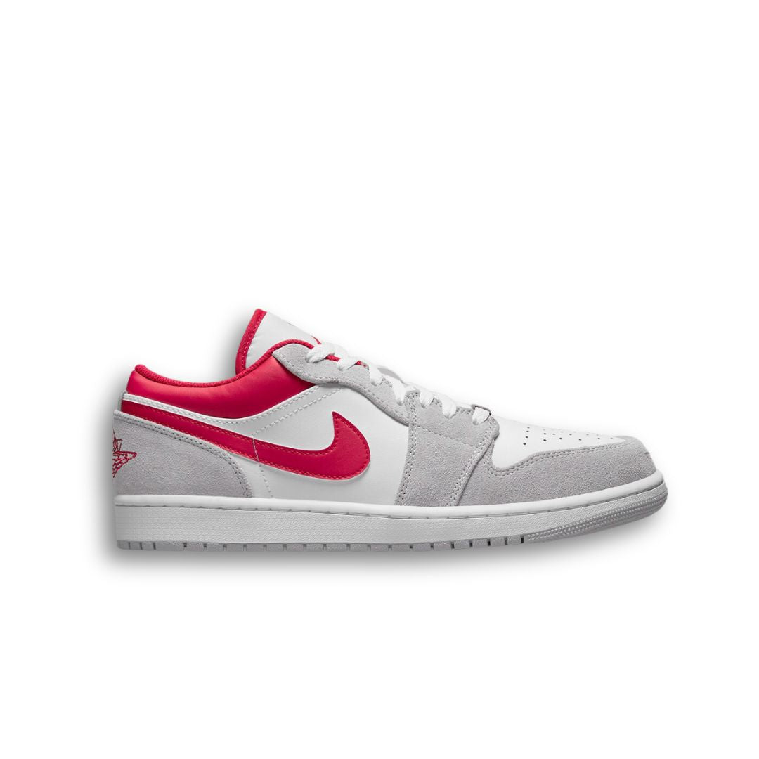 Air Jordan 1 Low SE Light Smoke Grey Gym Red