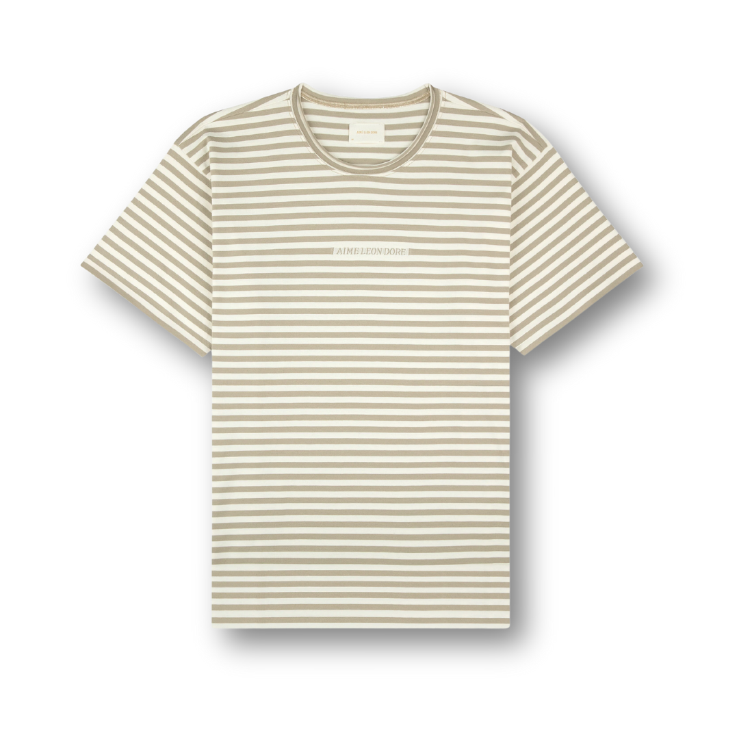 Aimé Leon Dore Yarn Dyed Beach Tee Laurel Oak