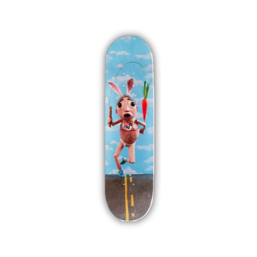 Supreme Mike Hill Runner Skateboard Deck Multi