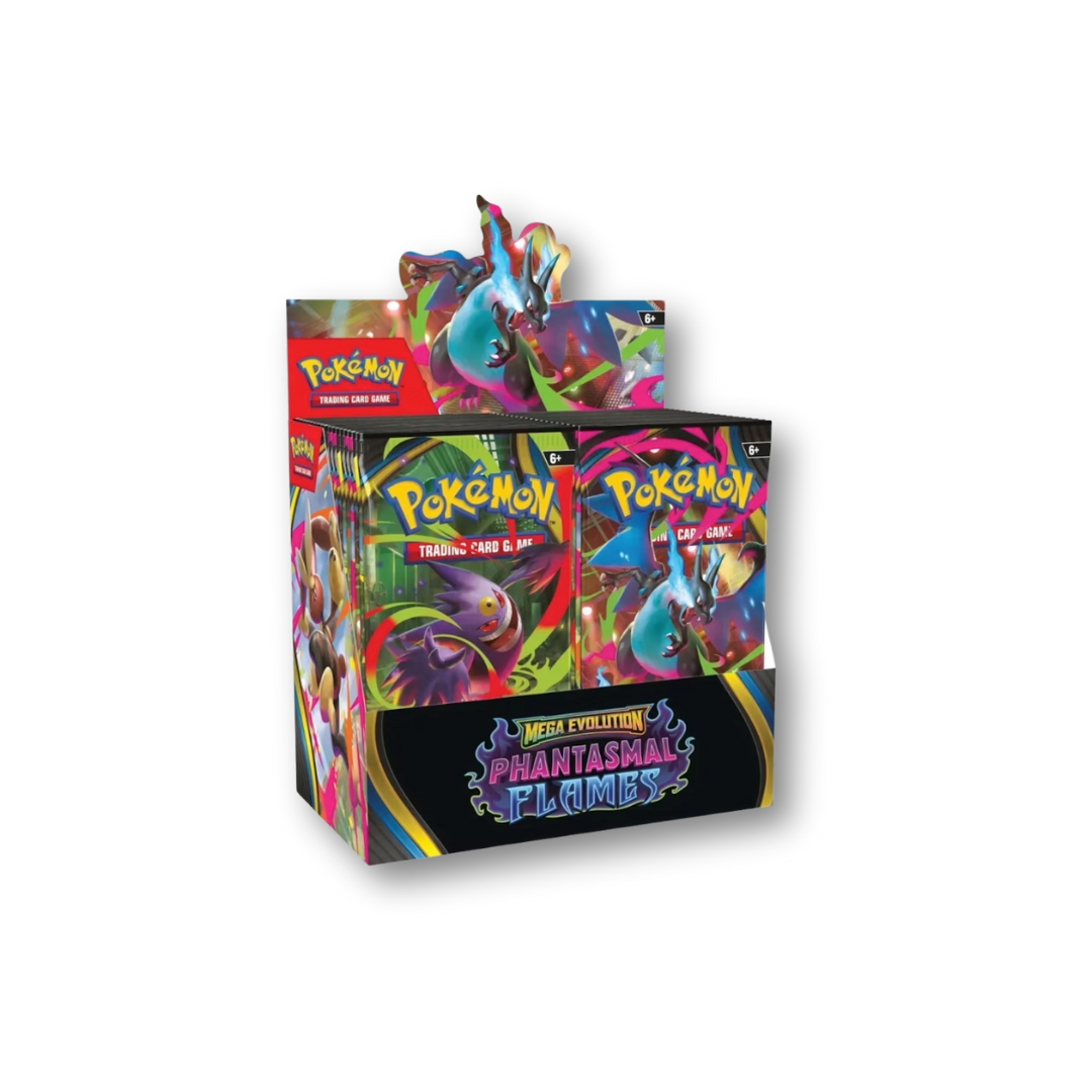 2025 Pokémon Mega Evolution Phantasmal Flames Booster Box