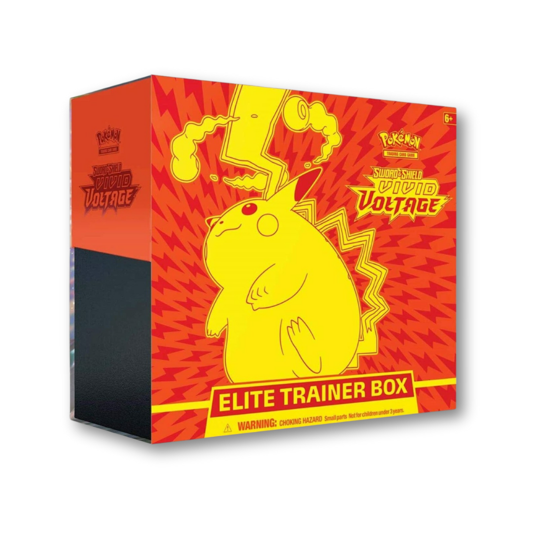 Pokémon TCG Sword & Shield Vivid Voltage Elite Trainer Box