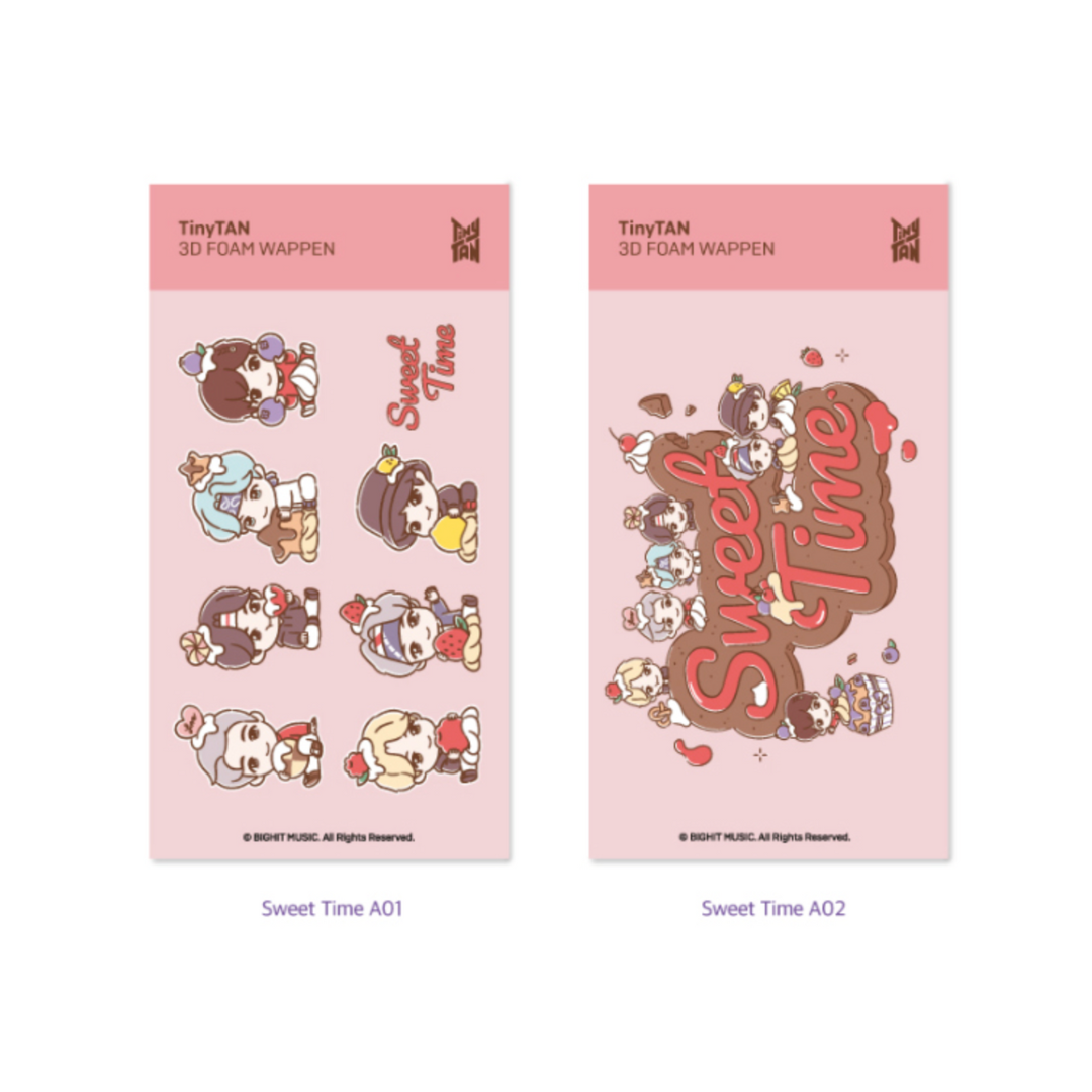 TinyTAN 3D Wappen Sweet Time