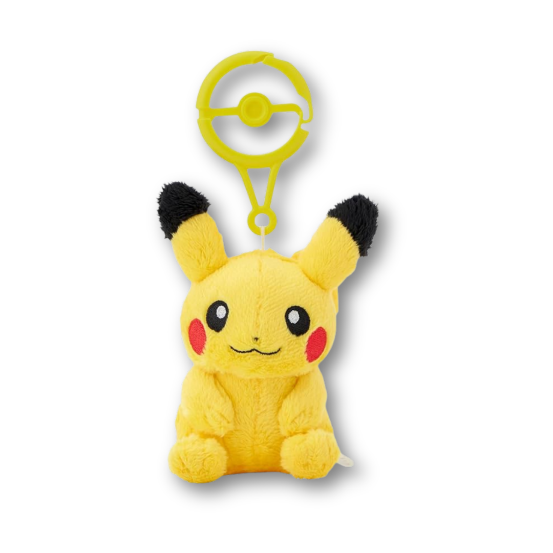 Pokémon Carabiner Plush Mascot Pikachu