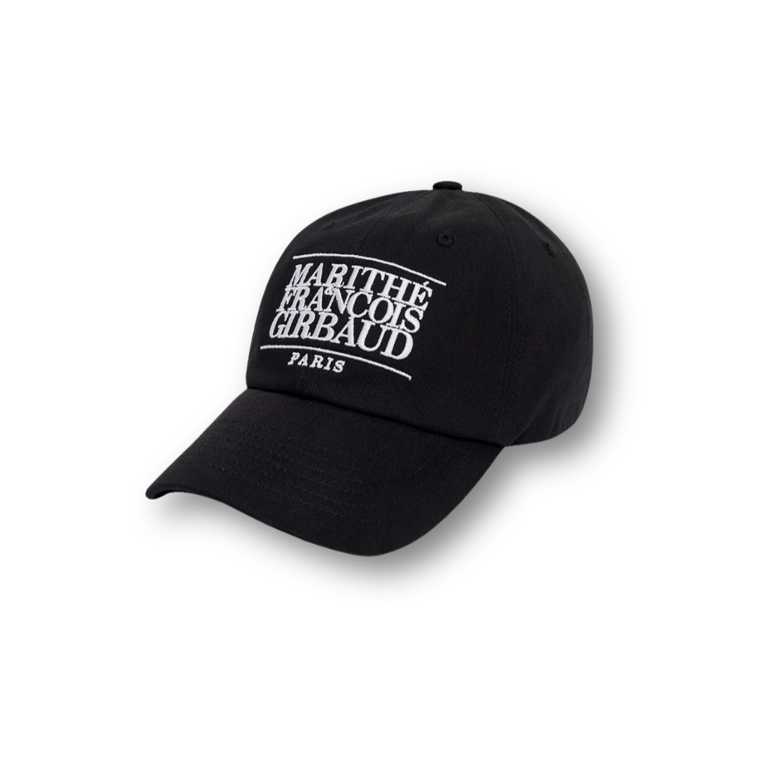 Marithé François Girbaud Classic Logo Cap Black