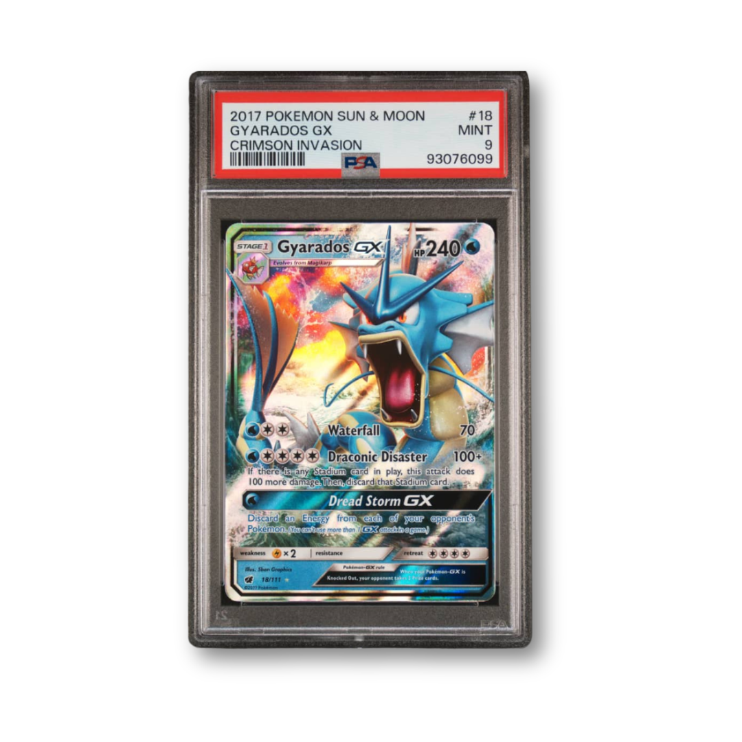 Pokémon 2017 Sun & Moon Crimson Invasion #18 Gyarados GX Crimson Invasion