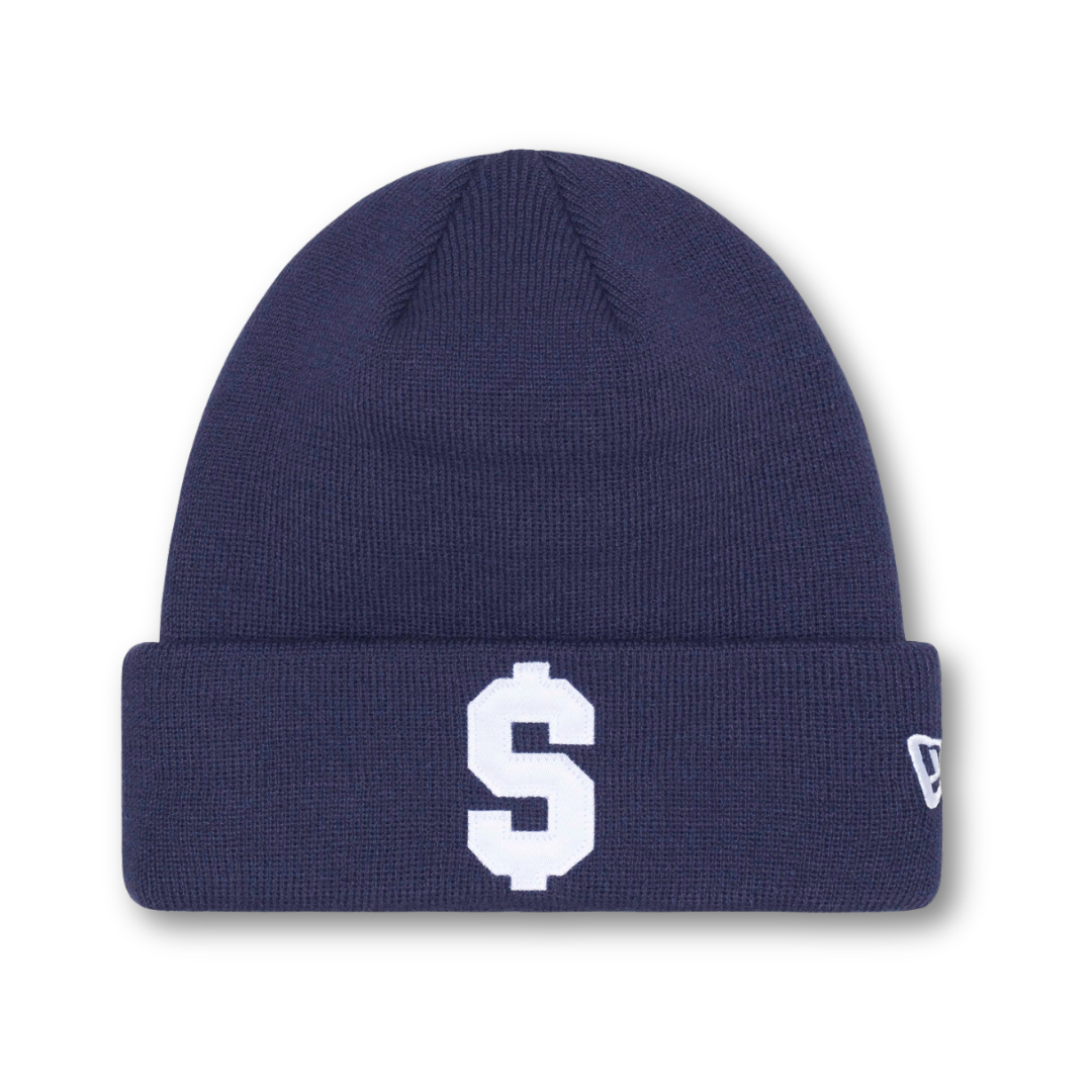 Supreme New Era Dollar Beanie (SS24) Navy