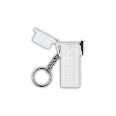 Supreme Waterproof Lighter Case Keychain Clear