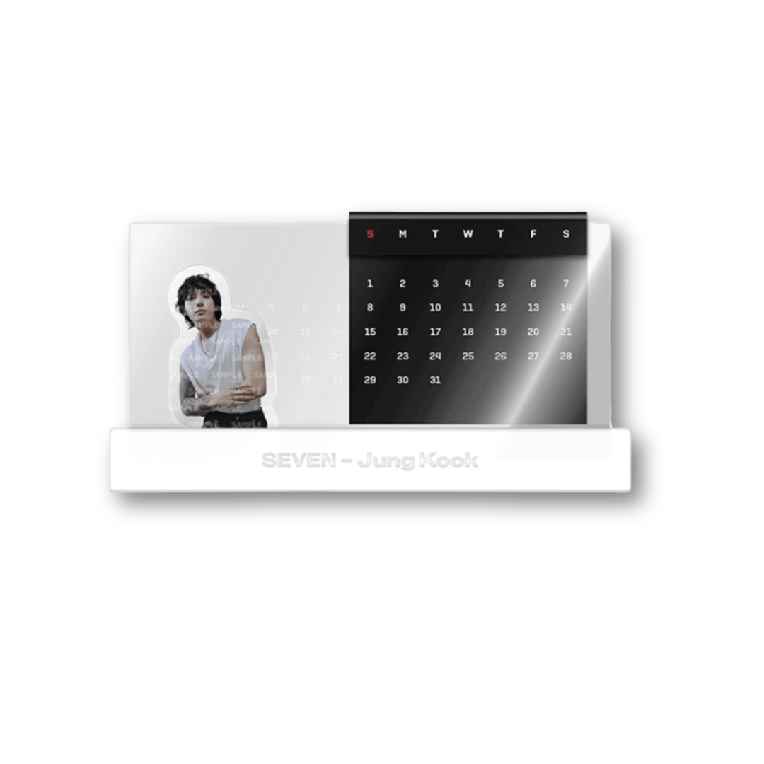 Jungkook Acrylic Stand Calendar