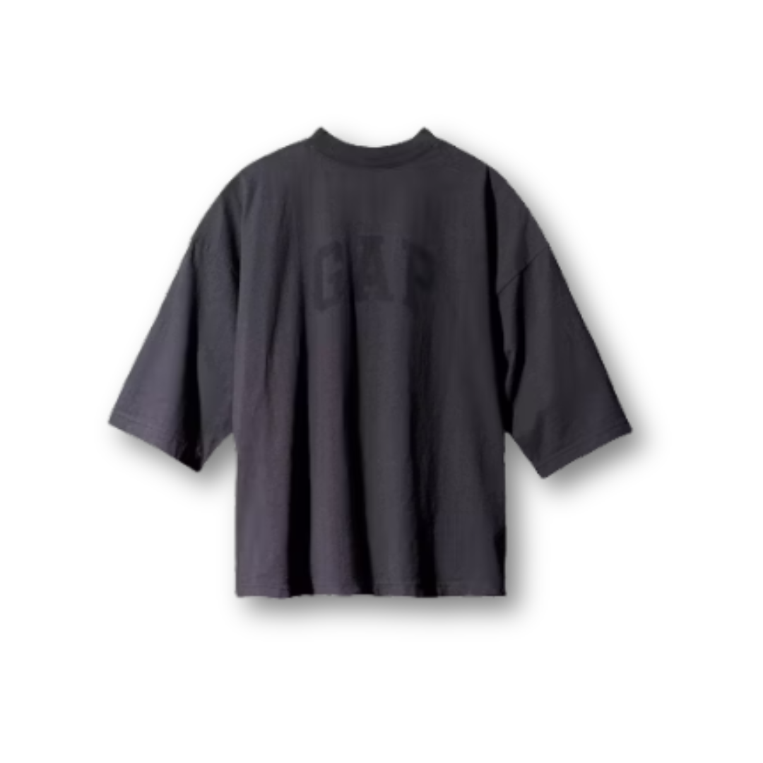 Yeezy Gap Engineered by Balenciaga Dove 3/4 Sleeve Tee Black