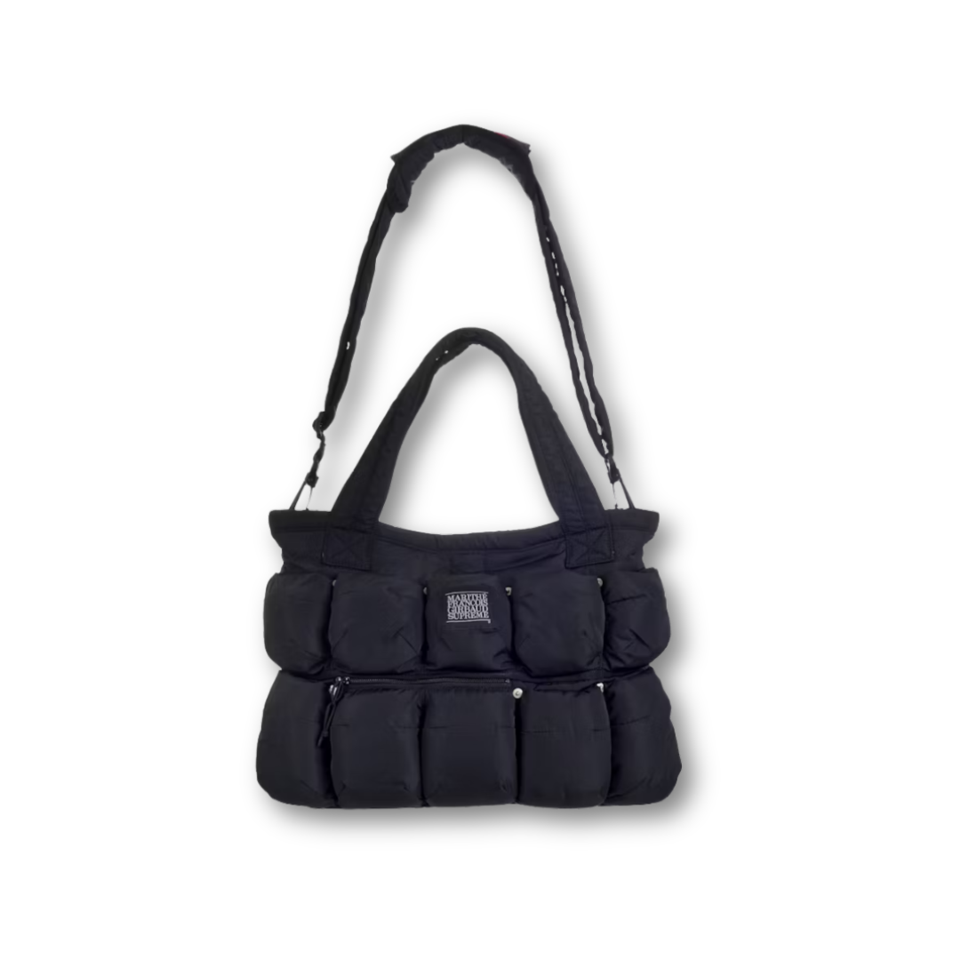 Supreme®/Marithé + François Girbaud Pokachu Puffer Tote Bag Black