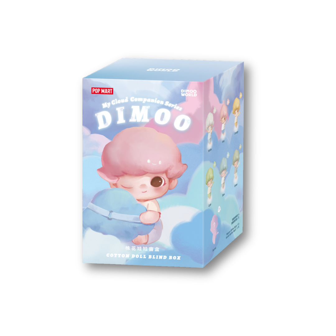 POP MART DIMOO My Cloud Companion Series-Cotton Doll Blind Box *Indivi ...