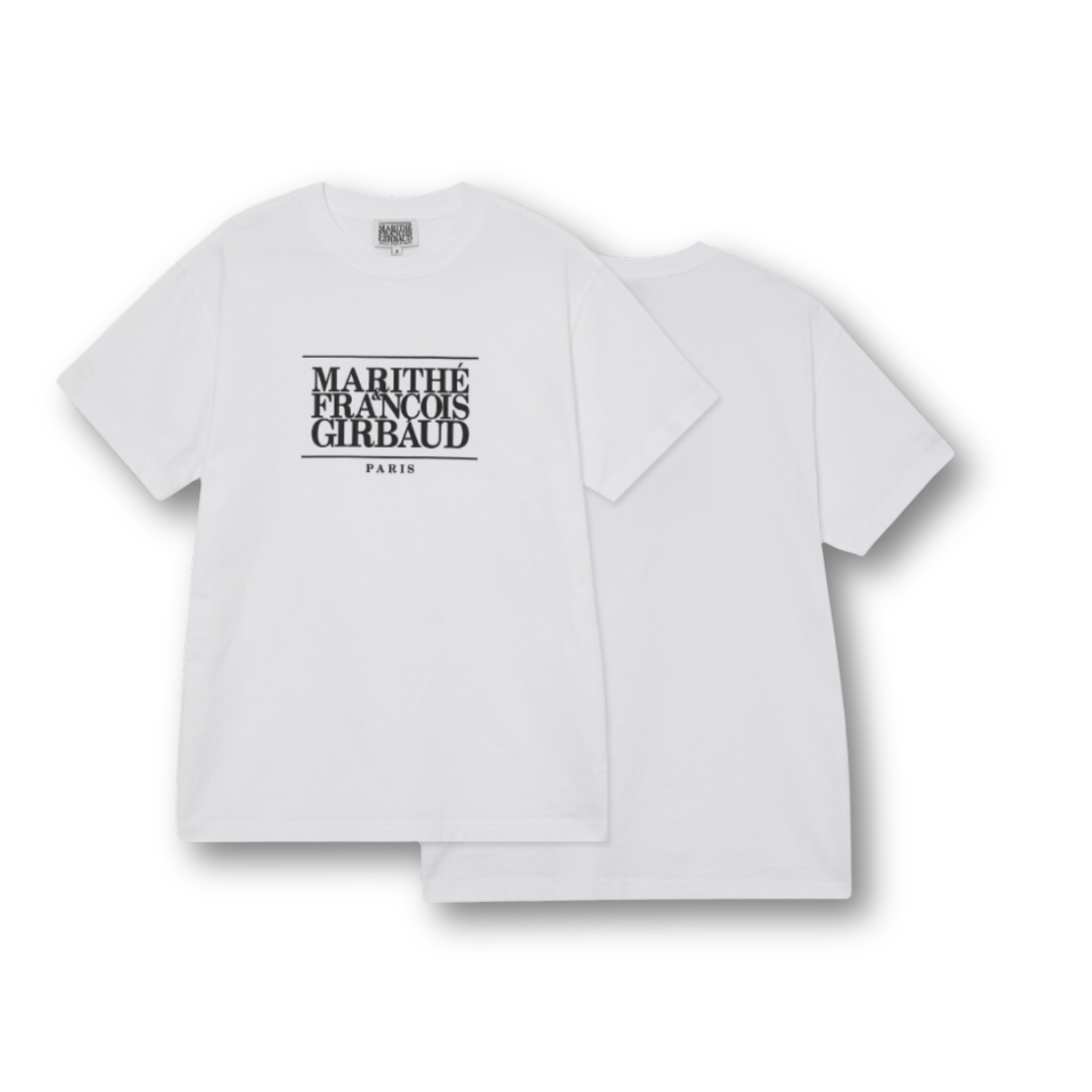 Marithé François Girbaud Classic Logo Tee White