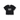 Marithé François Girbaud W Classic Logo Crop Tee Black