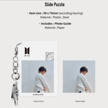 BTS Slide Puzzle (LOVE YOURSELF : Tear)