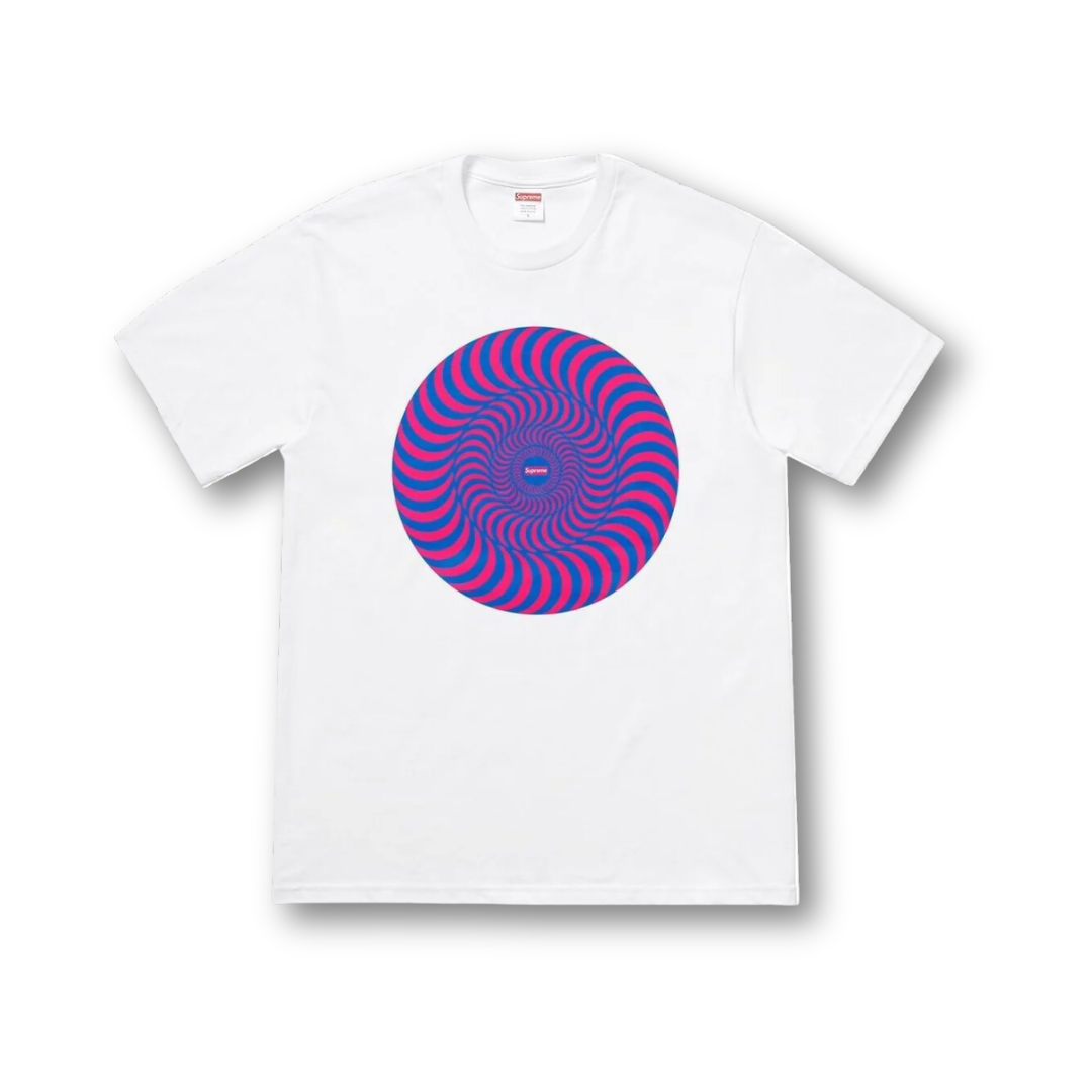 Supreme Spitfire Classic Swirl Tee White