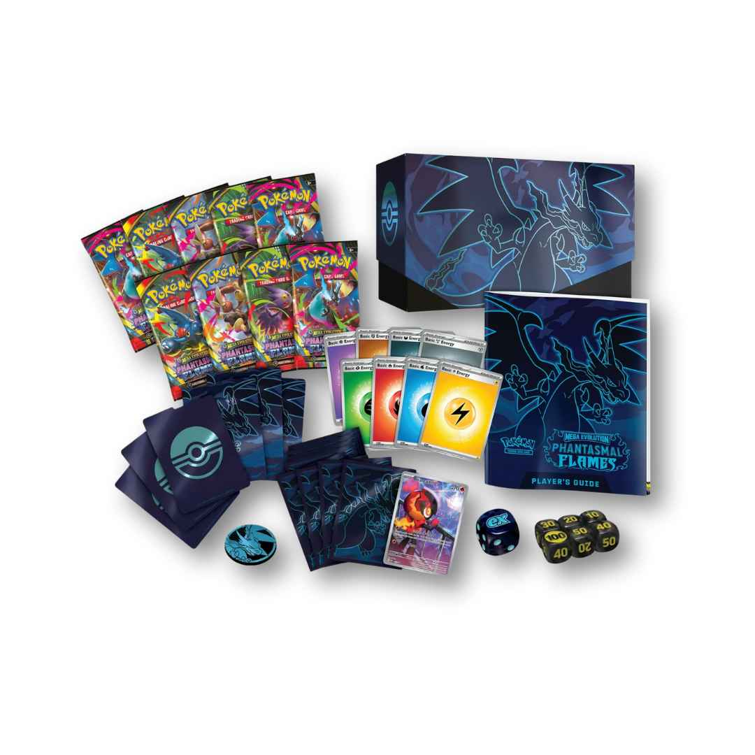 2025 Pokémon Mega Evolution Phantasmal Flames Elite Trainer Box