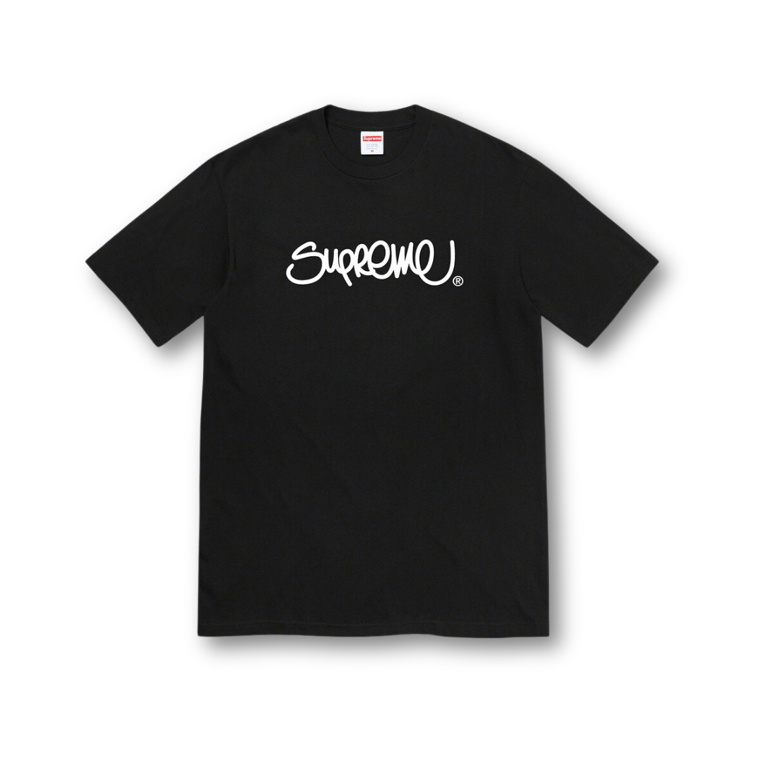 Supreme Handstyle Tee Black