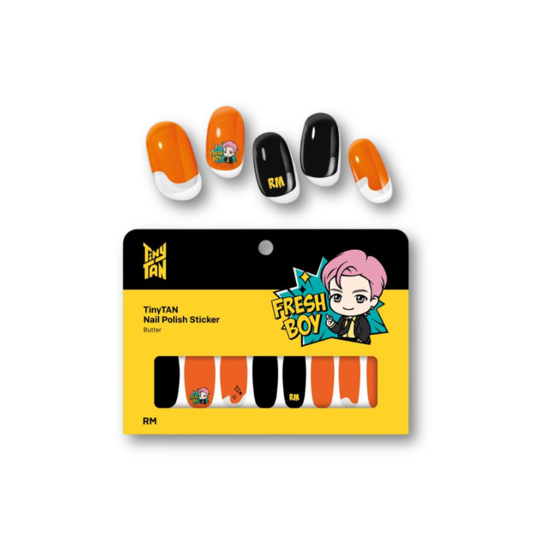 TinyTAN Nail Polish Sticker Butter