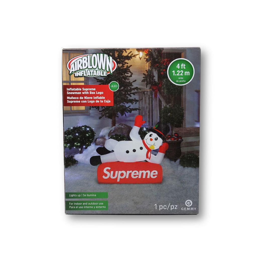 Supreme Large Inflatable Snowman White