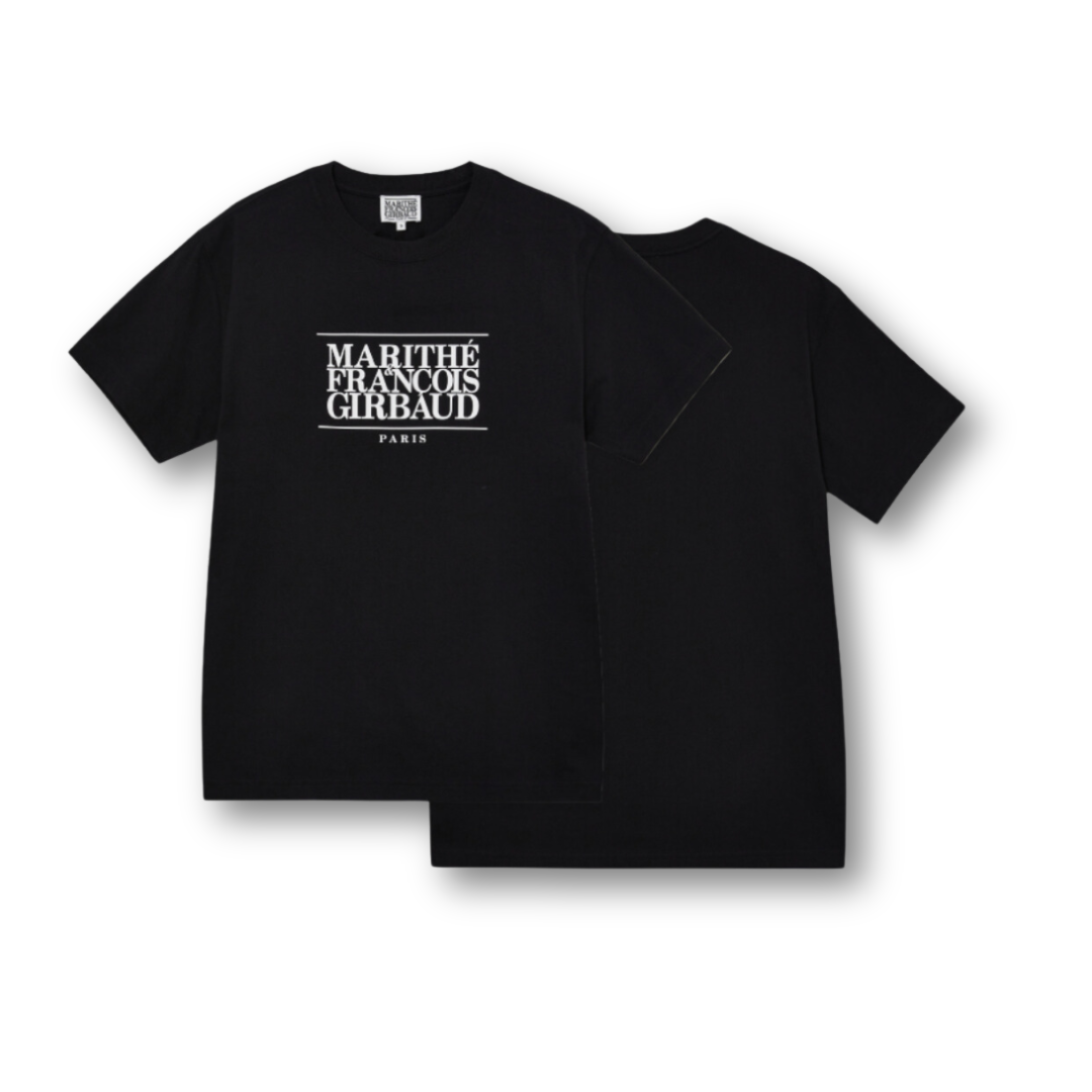 Marithé François Girbaud Classic Logo Tee Black