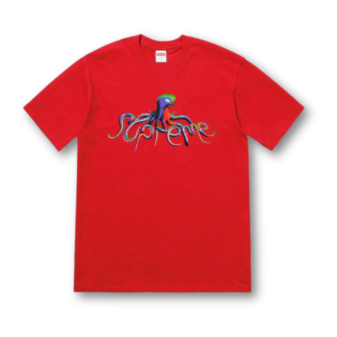 Supreme Tentacles Tee Red