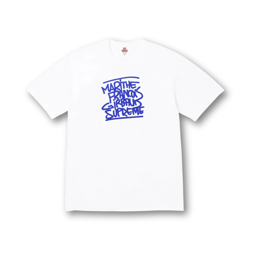 Supreme Marithé + François Girbaud Tee White (SS25)