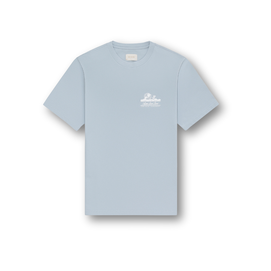 Aimé Leon Dore Unisphere Tee  Kentucky Blue