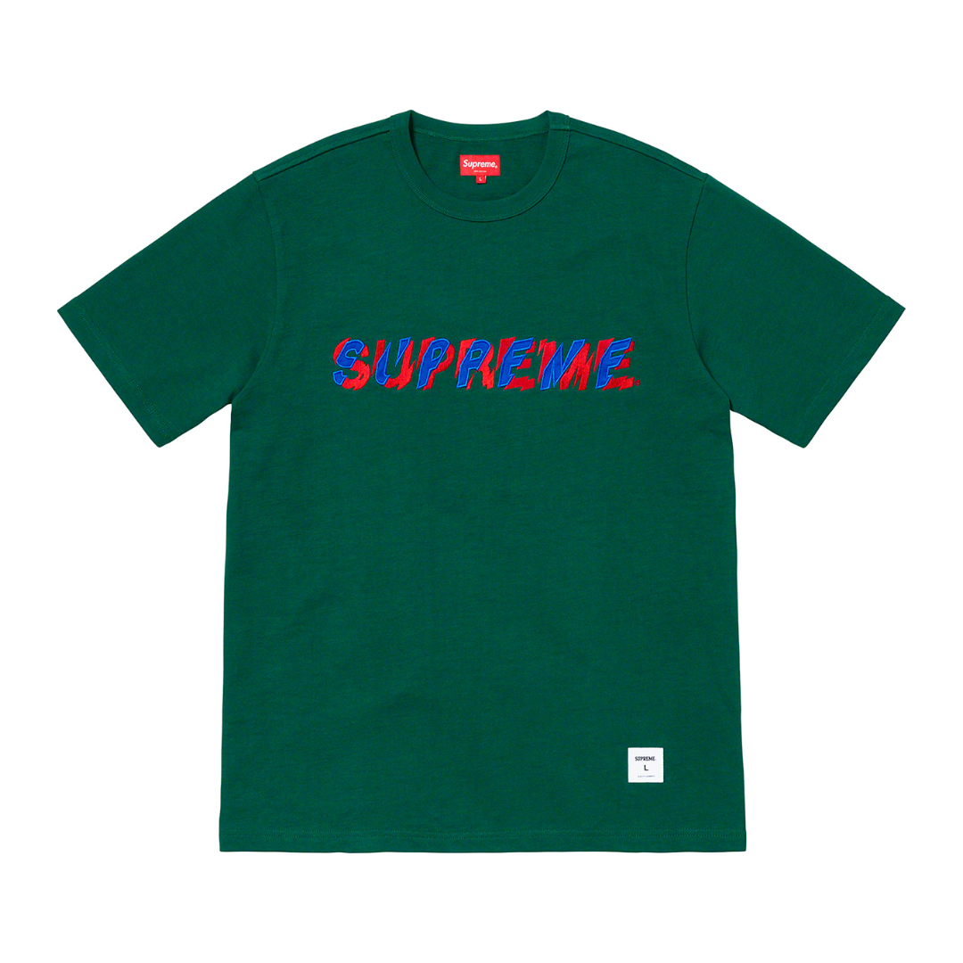 Supreme Shatter Tee Dark Green