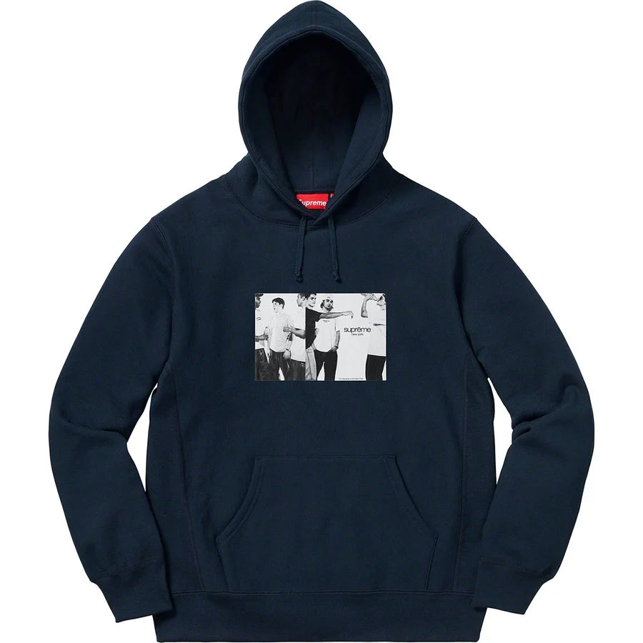 Supreme Classic Ad Hooded Sweatshirt Black