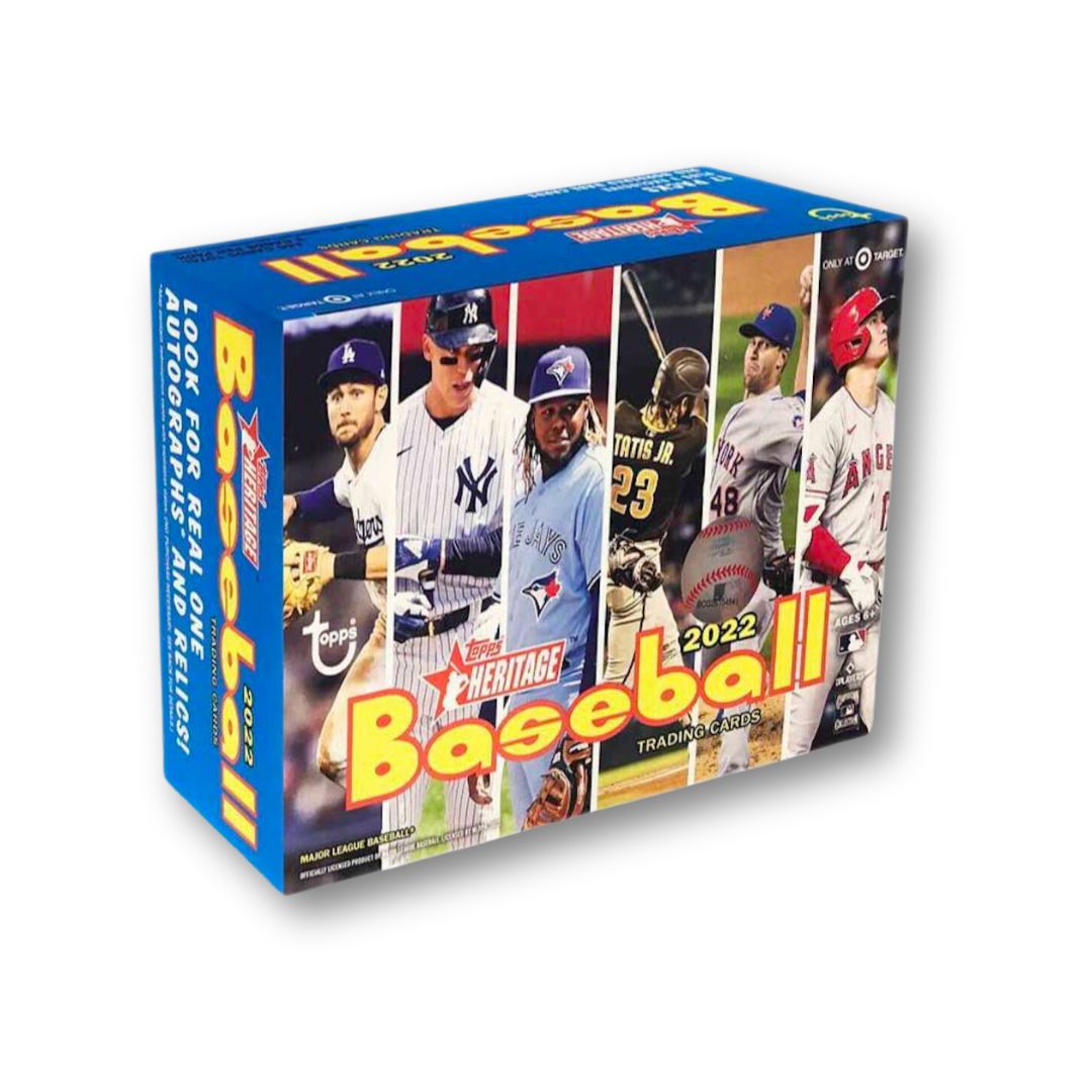 2022 Topps Heritage Baseball Target Mega Box (17 Packs)