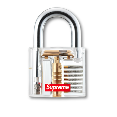 Supreme Transparent Lock Clear