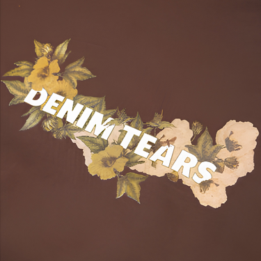 Denim Tears Cotton Floral Logo Tee Brown