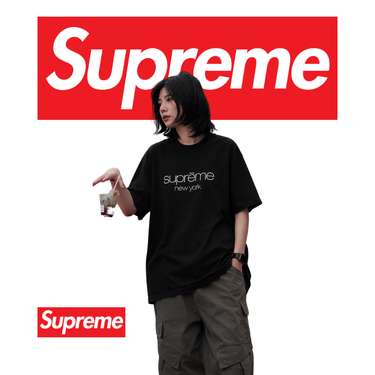 Supreme Classic Logo S/S Top Black