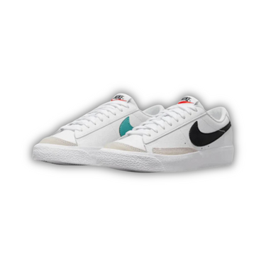 Nike Blazer 77 Low White Black Washed Teal (GS)