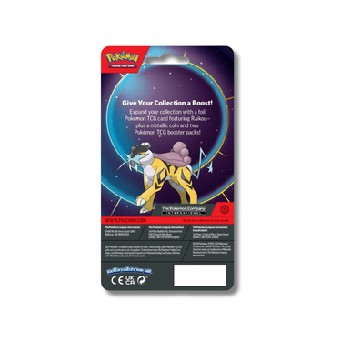 2026 Pokémon Mega Evolution Raikou Blister Pack