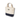 Marithé François Girbaud Classic Logo Canvas Tote Bag Natural