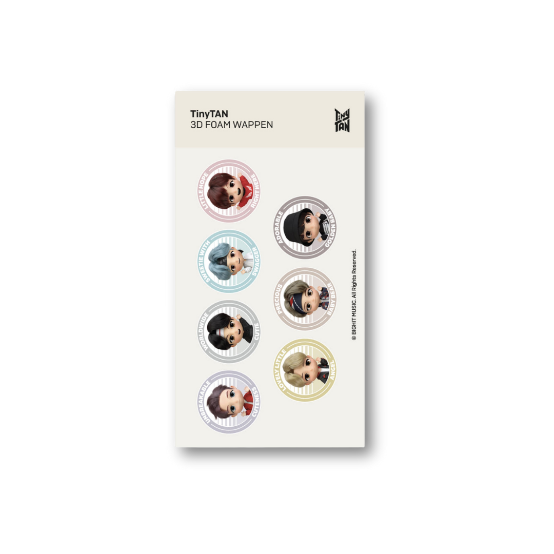 TinyTAN 3D Wappen Basic