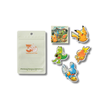 Pokemon Center Original Sticker Set Pokémon Timeless Adventure Hoenn