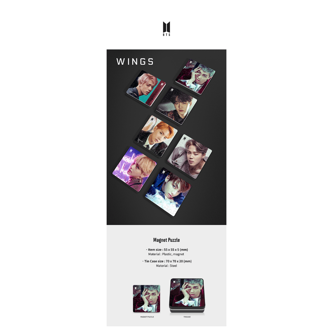 BTS Magnet Puzzle (WINGS)