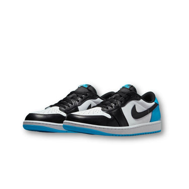 Jordan 1 Retro Low OG Black Dark Powder Blue