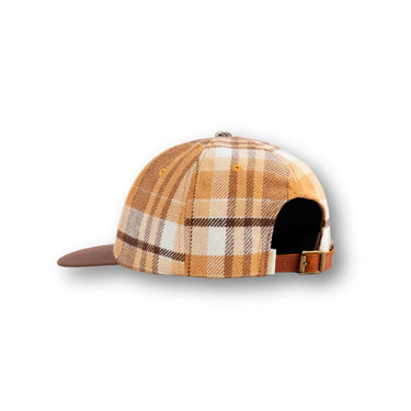 Aimé Leon Dore Contrast Plaid Hat Brown Plaid