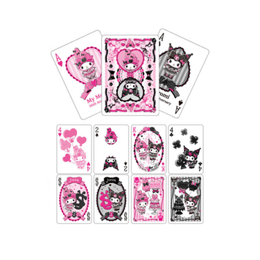 Japan Sanrio Bicycle Playing Cards - My Melody 50th Anniversary & Kuromi 20th Anniversary