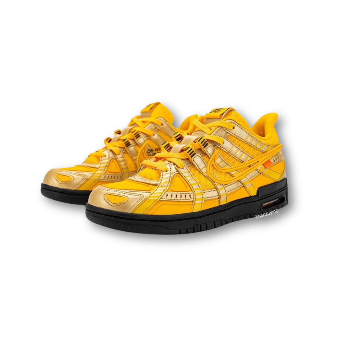 Nike Air Rubber Dunk Off-White University Gold