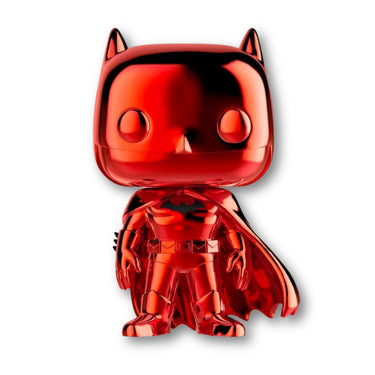 Funko Pop! DC Super Heroes Batman (Red Chrome) (Funko Shop Exclusive) #144