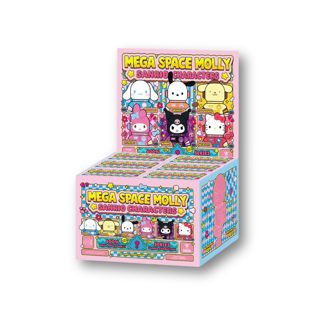 POP MART MEGA SPACE MOLLY 400% Sanrio Characters Series *Individual